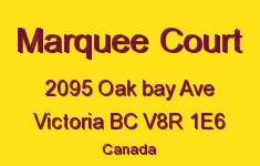 Marquee Court 2095 Oak Bay V8R 1E6